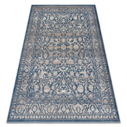 RugsX Carpet Wool Nain Ornament, Frame, Vintage 7557/51644 Beige / Blue  120X170 Cm