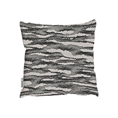 Andrew Lee Cushions - Abstract Striped Distressed Print (Cushion) / 60Cm X 60Cm - image 1