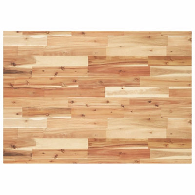 Berkfield Desk Top Oil Finished 120X70X4 Cm Solid Wood Acacia - image 1
