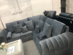 Stratus Interiors Oyster Lined Fabric Sofa - 3 Plus 2 Seater Sofa For Livingroom - thumbnail 8