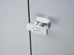 Biohort High Quality 4Ft X 3Ft Romeo Garden Patio Locker - Metallic Quartz Grey - thumbnail 3