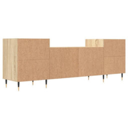 Berkfield Stylish Tv Cabinet Sonoma Oak 160X35X55 Cm Engineered Wood - thumbnail 8
