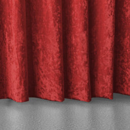 Neel Blue 3X3M Crushed Velvet Backdrop, Photography Background Blackout Curtain - Red - thumbnail 7