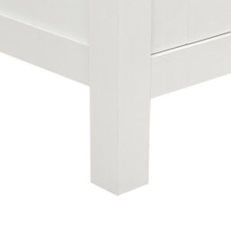 Beliani Sideboard White And Light Brown Mdf, 2 Drawers And 3 Doors, 113 X 39 X 81 Cm - thumbnail 9