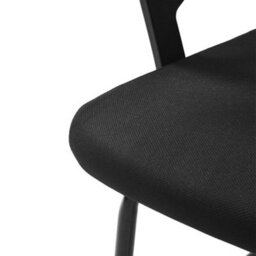 Living And Home Comfortable Black Ergonomic Office Chair For Home And Office - thumbnail 6