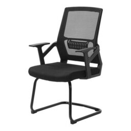 Living And Home Comfortable Black Ergonomic Office Chair For Home And Office - thumbnail 3