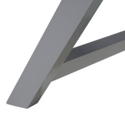 Wyld And Coco Nordic Living Coffee Side Table Grey 40 X 40 Cm - Folding Frame With Removable Tray - thumbnail 8