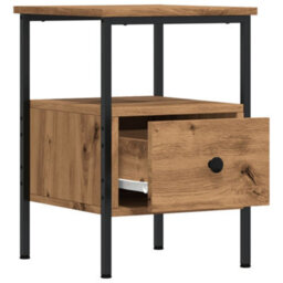 Berkfield Bedside Cabinets 2 Pcs Artisan Oak 34X36X50 Cm Engineered Wood - thumbnail 5