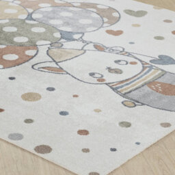 Livabliss Lillian-Kids Multicoloured Beige Grey Washable Rug For Children's Rooms 160 X 213 Cm Easy Care, Non Shedding - thumbnail 6