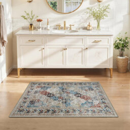 Imperial Rooms Soft Pile Small Rug Living Room Rugs Anti Slip Doormat Rug Kitchen Rugs Coastal 40X60Cm - thumbnail 4