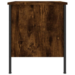 Berkfield Bedside Cabinet Smoked Oak 40X42X50 Cm Engineered Wood - thumbnail 7