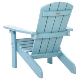 Beliani Kids Chair Adirondack Light Blue - thumbnail 5