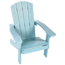 Beliani Kids Chair Adirondack Light Blue - thumbnail 6