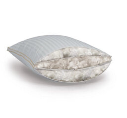 Littens 3 Chamber Super King Hungarian Goose Down Pillow 300Tc, Side Sleeper 50 X 90Cm - thumbnail 2