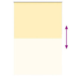 Berkfield Roller Blind Blackout Yellow 150X230 Cm Fabric Width 146.6 Cm Polyester - thumbnail 9