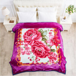 Gc Gaveno Cavailia Sherpa Fleece Floral Weighted Blanket 5Kg Reversible Blanket Stress For Free Calming Good Sleep (200 X 240 Cm) - thumbnail 6