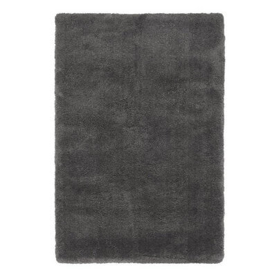 Plain Charcoal Rug, Shaggy Livingroom Rug, Modern Stain-Resistant Diningroom Rug, 37mm Thick Charcoal Rug-80Cm X 150Cm - image 1