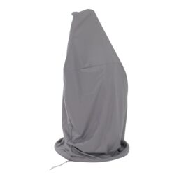 GoodHome Omalos Grey Oval Hanging Chair & Egg Chair Furniture Cover (H)227Cm - thumbnail 2