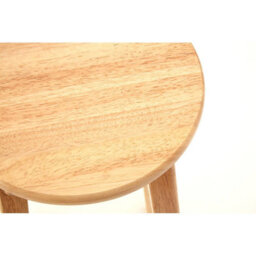 Orsina Sustainable Hevea Wood Tall Bar Stool, Wooden Bar Stool, Solid Wood Bar Stool, Wooden Breakfast Bar Stool - thumbnail 6