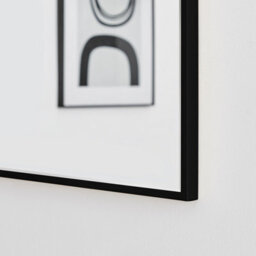 Furniturebox Emma Full Length Extra Large 170X50Cm Black Framed Rectangular Vertical Living Room Hallway Wall Mirror - thumbnail 5