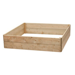Greena Square Wooden Raised Bed 30 Cm High, 120 X 120Cm - thumbnail 2