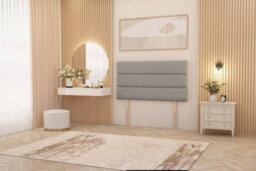 Somnior Beds Somnior Chambery Sage Linen Hybrid Pocket Sprung Orthopaedic Divan Bed Set With Upholstered Headboard - thumbnail 5