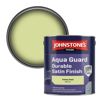 Johnstone's Trade Wood & Metal Aqua Guard Durable Satin Paint Pottery Stand (Ppg1219-3) 2.5L - image 1