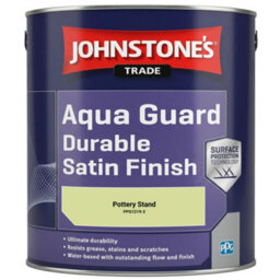 Johnstone's Trade Wood & Metal Aqua Guard Durable Satin Paint Pottery Stand (Ppg1219-3) 2.5L - thumbnail 2