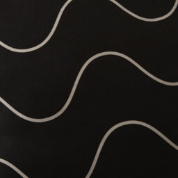 OHS Wavy Duvet Cover Bedding Set Pillowcase Reversible Quilt, Black - Double - thumbnail 5