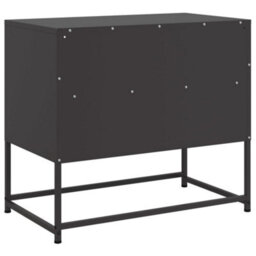 Berkfield Industrial Tv Cabinet Black 68X39X60.5 Cm Steel - thumbnail 8