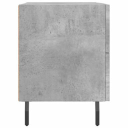 Berkfield Bedside Cabinets 2 Pcs Concrete Grey 40X35X47.5 Cm Engineered Wood - thumbnail 7