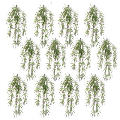 Leaf Pack Of 12 X 100Cm Artificial Hanging Acer Plant - image 1