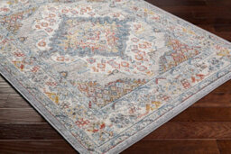 Livabliss Ankara-Vintage Grey Taupe Blue Traditional Boho Living Dining Bedroom Rug 200 X 275 Cm Easy Care, Non Shedding - thumbnail 6