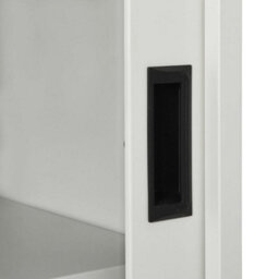 Vidaxl Sliding Door Cabinet Light Grey 90X40X90 Cm Steel - thumbnail 8
