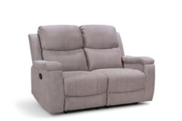 Light Grey  Chenille Fabric 3 + 2 Seater Manual Recliner Sofa Set For Living Room Visconti - thumbnail 6