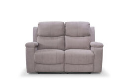 Light Grey  Chenille Fabric 3 + 2 Seater Manual Recliner Sofa Set For Living Room Visconti - thumbnail 7