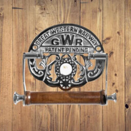 Gwr Toilet Roll Holder Wall Mounted Victorian Style Toilet Paper Holder For Bathroom - Silver - thumbnail 7