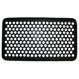 Diall Black Honeycomb Rectangular Scraper Mat, 70Cm X 40Cm