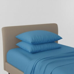 Flannelette Pillowcases Soft Brushed Pillow Covers Warmth And Comfort Blue - thumbnail 2