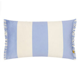 Furn. Araya Striped Velvet Cushion Cover - thumbnail 1