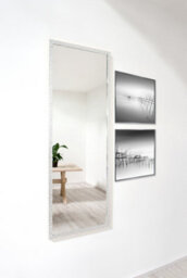 Nielsen Banks Mosaic Design Wall Mirror Bathroom Mirror Living Room Mirror - Silver - 70 X 170Cm - thumbnail 4