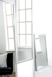 Nielsen Banks Mosaic Design Wall Mirror Bathroom Mirror Living Room Mirror - Silver - 70 X 170Cm - thumbnail 3