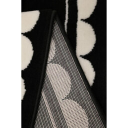 Melrose Colorama Scallop Black Medium Indoor Area Rug 120/170Cm - thumbnail 3
