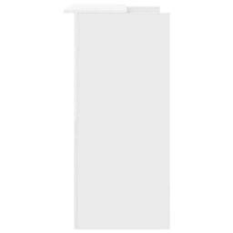 Berkfield Reception Desk White 100X50X103.5 Cm Engineered Wood - thumbnail 6