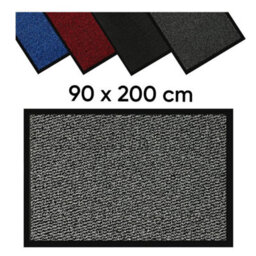 Barrier Mat 90 X 200 Cm Silver  Anti-Slip Waterproof Door Mat - thumbnail 1