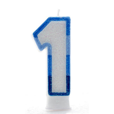 Blue 1 Candle Pack Of 6 Candles And Diffusers