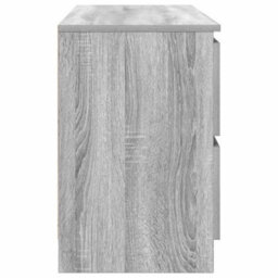 Berkfield Tv Cabinet Grey Sonoma 100X35X54 Cm Engineered Wood - thumbnail 7