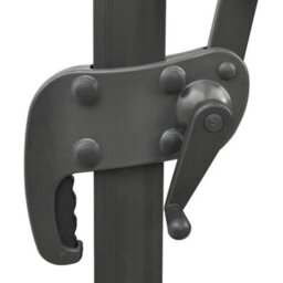 Walplus Cantilever Garden Parasol With Pole And Led Lights Anthracite 300 Cm - thumbnail 8