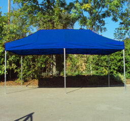 Crocodile Trading 3M X 6M Trader-Max 30 Commercial Instant Shelter Pop Up Gazebos Frame & Canopy - Royal Blue - thumbnail 5