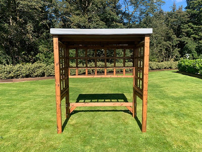 Charles Taylor Trading Regular Universal Shelter - Redwood - L92 X W172 X H194 - Grey - image 1